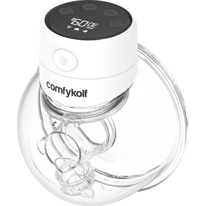 ComfyKolf White - Hands-Free Electric Breast Pump